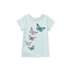 Tea Collection Tea Butterfly Flurry Graphic Tee