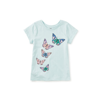 Tea Collection Tea Butterfly Flurry Graphic Tee