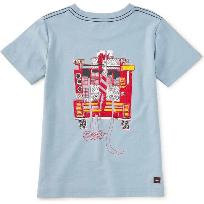 Tea Collection Tea Fire Truck Graphic Tee