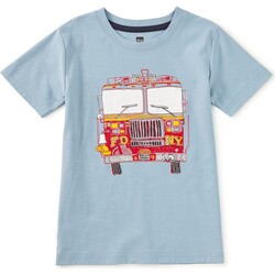 Tea Collection Tea Fire Truck Graphic Tee