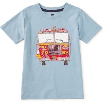 Tea Collection Tea Fire Truck Graphic Tee