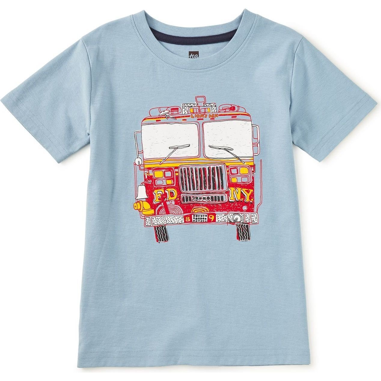Tea Collection Tea Fire Truck Graphic Tee
