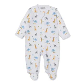 kissy kissy Kissy Kissy Safari Bunch Zip Footie