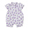 kissy kissy Kissy Kissy Lilac Love Short Print Playsuit