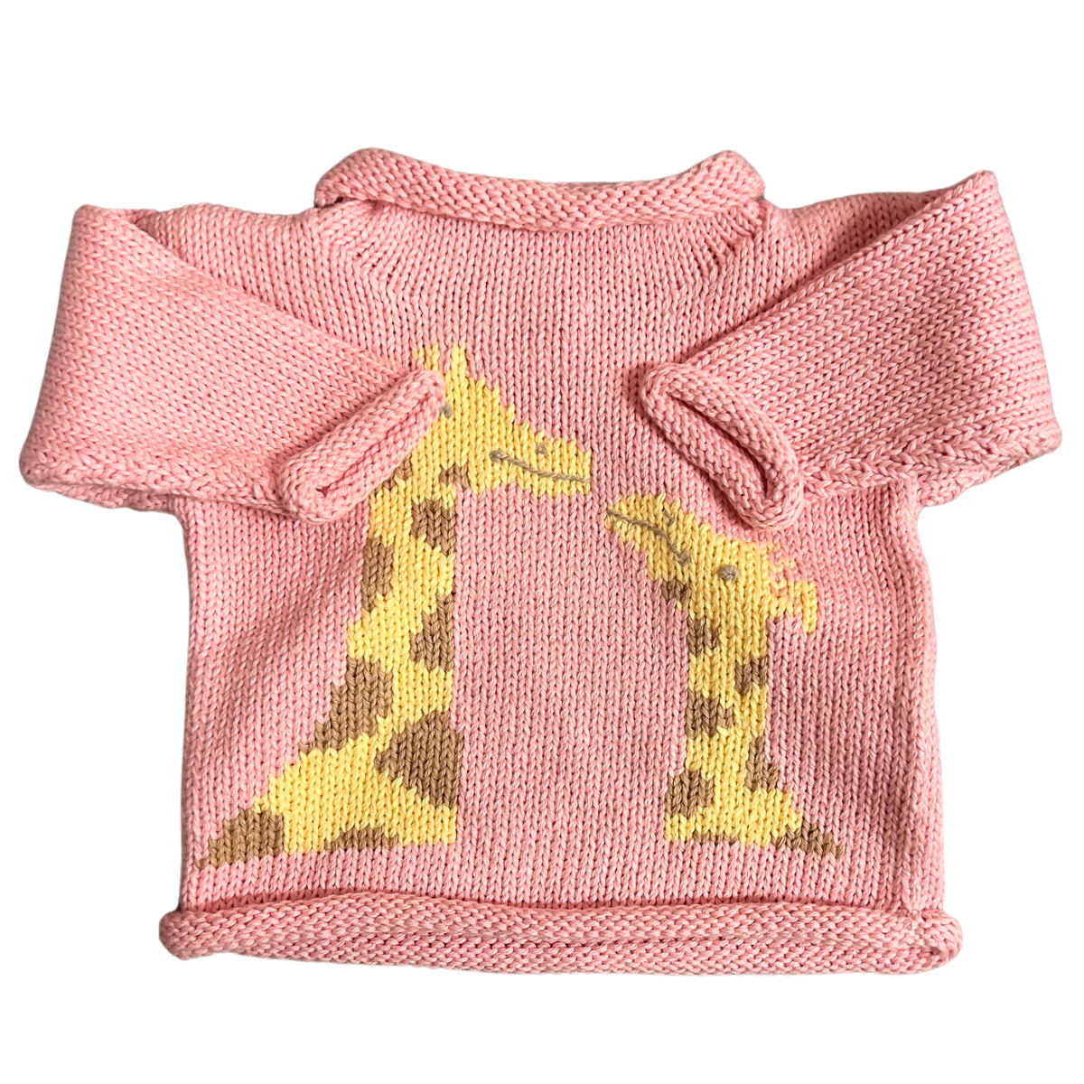 Giraffes  Roll Neck Sweater