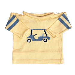 Golf Cart Roll Neck Sweater