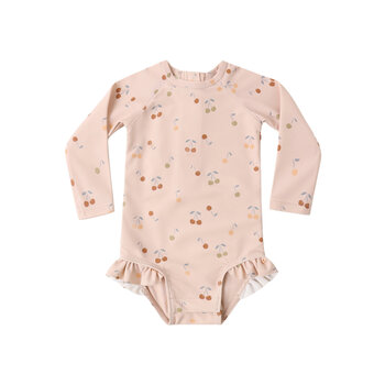 Quincy Mae Quincy Mae Cherries Olivia Rashguard One-Piece