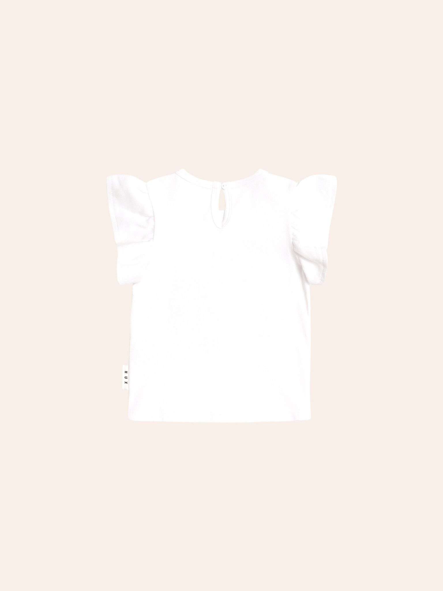 Huxbaby Huxbaby Cherry Bow Frill Sleeve Tee