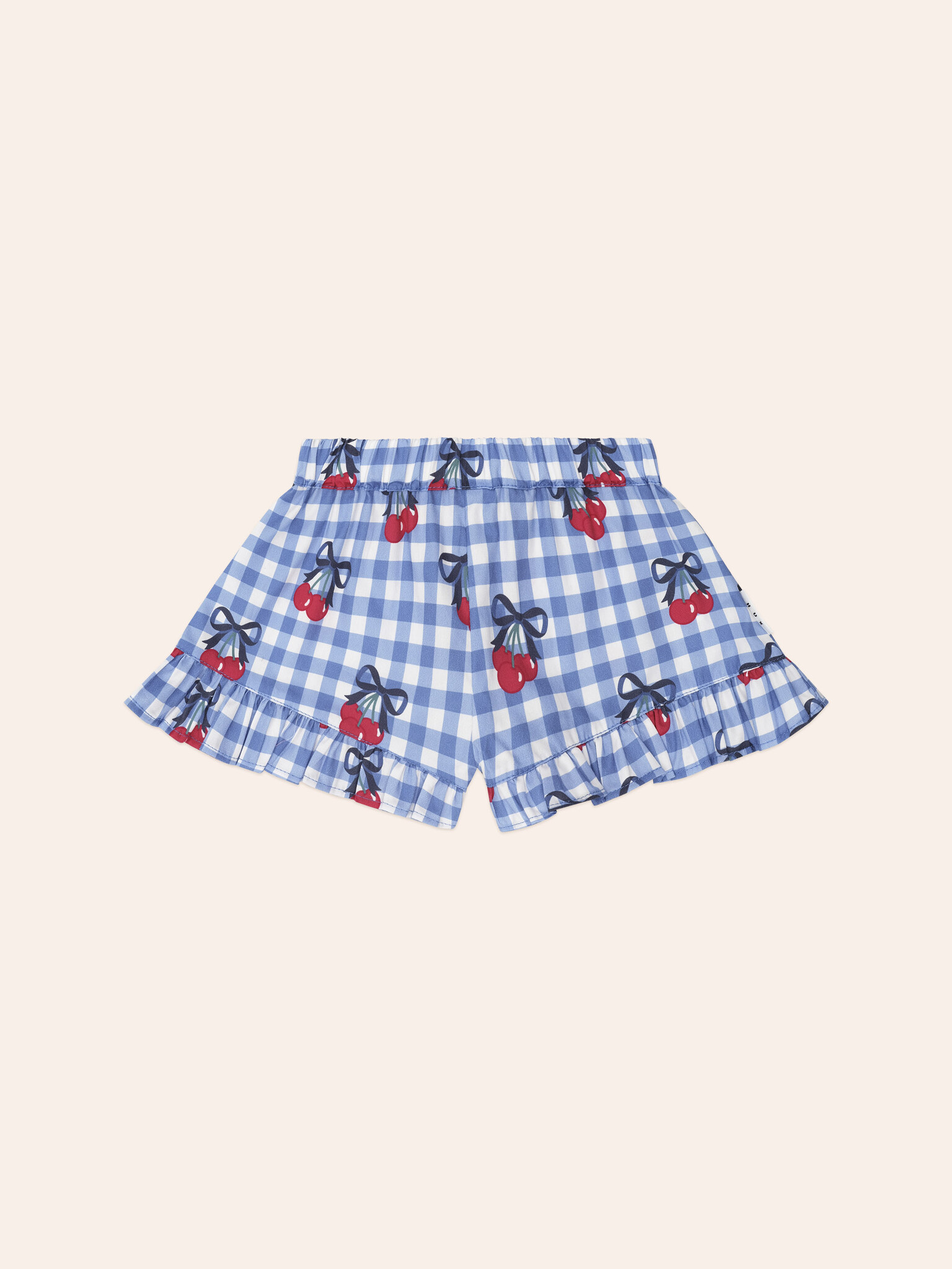 Huxbaby Huxbaby Cherry Gingham Skort