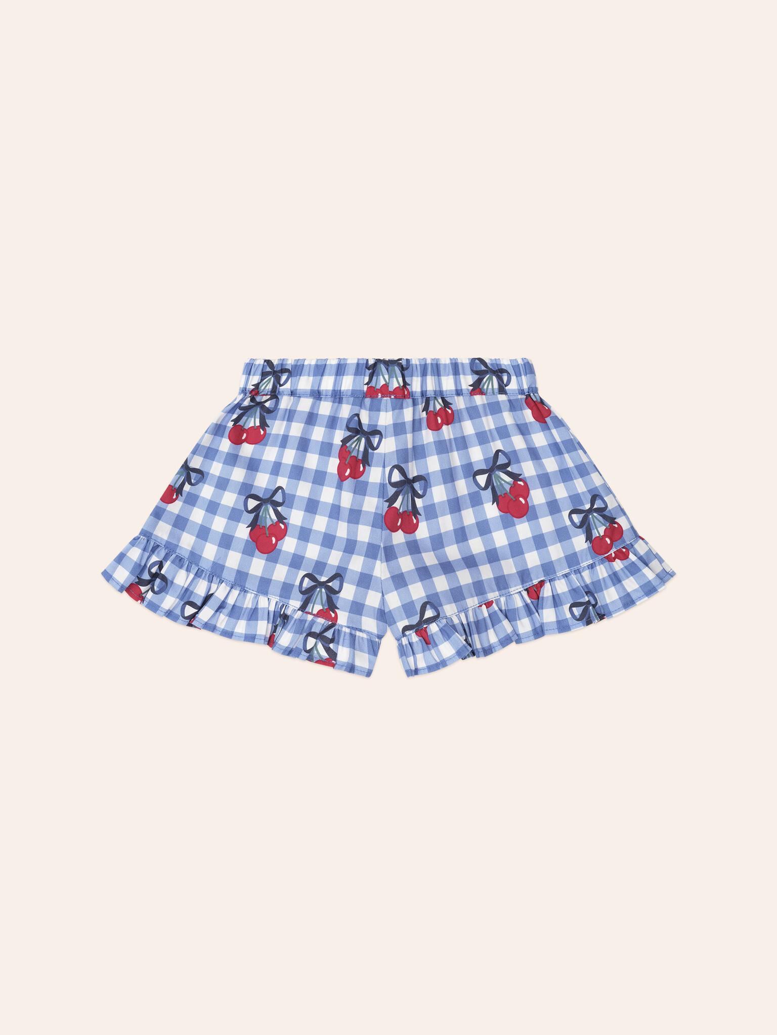 Huxbaby Huxbaby Cherry Gingham Skort