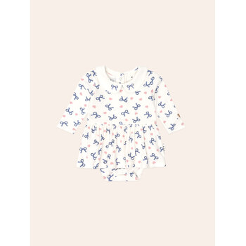 Huxbaby Huxbaby Hearts and Bows Romper