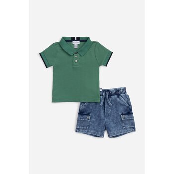 Splendid Splendid Cargo Indigo Short Set