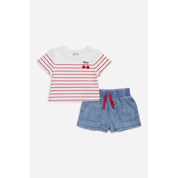 Splendid Splendid Very Cherry Short Sleeve Set