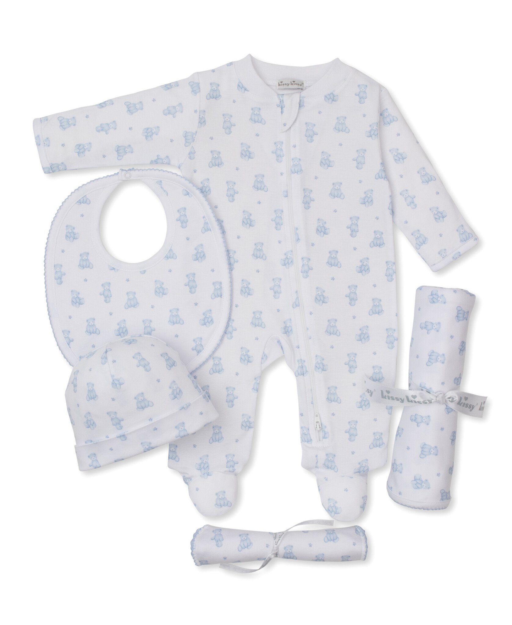 kissy kissy Kissy Kissy 5 Piece Teddy Bear Gift Set w/ Gift Box