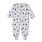 kissy kissy Kissy Kissy PJs Space Dreams Zip Footie