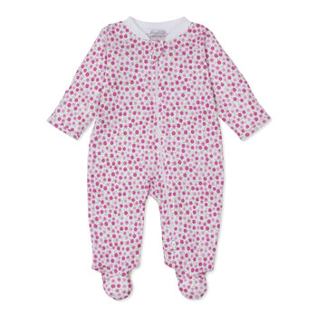 kissy kissy Kissy Kissy Daisy Delight Zip Footie