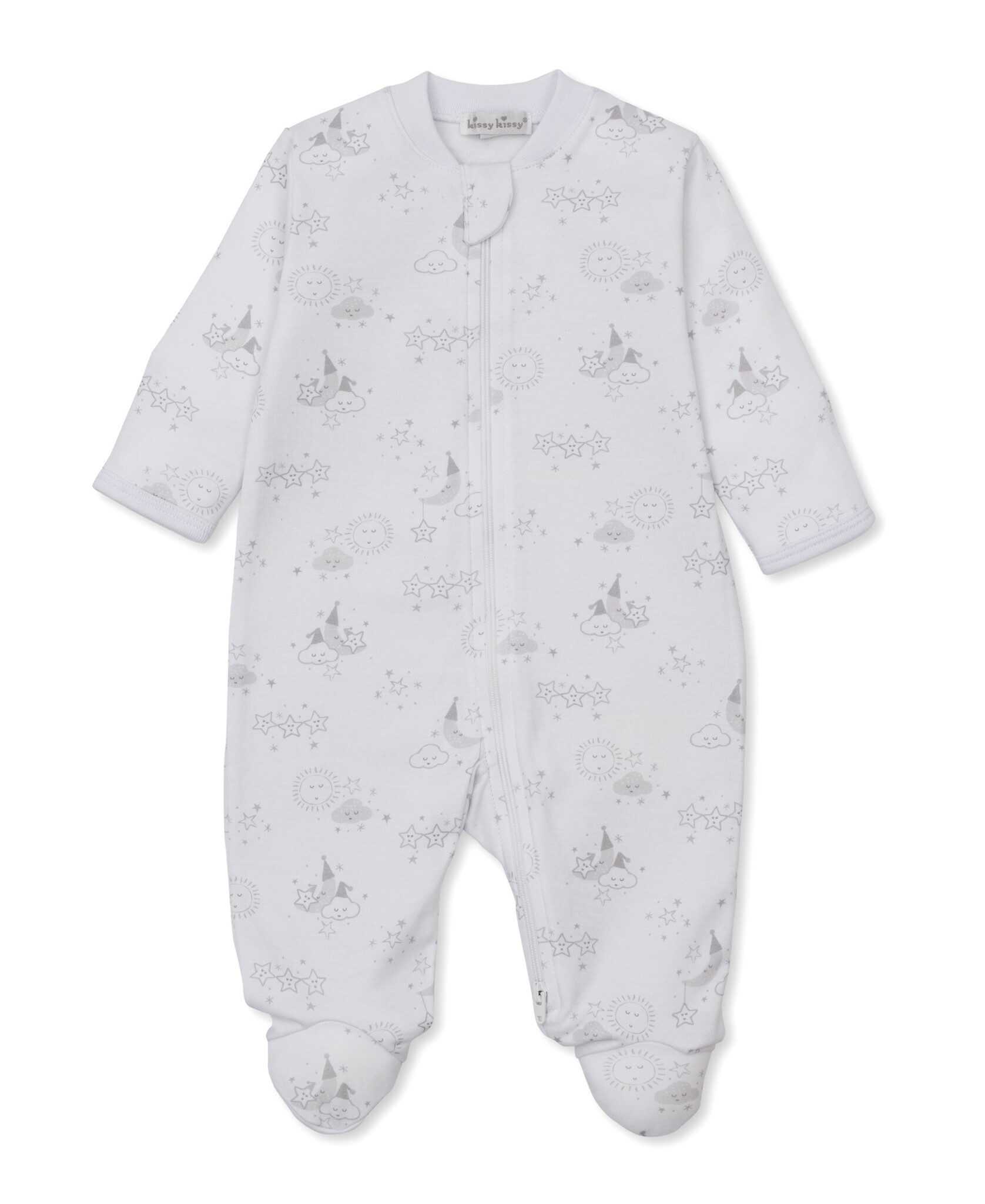 kissy kissy Kissy Kissy Nightfall Zip Footie