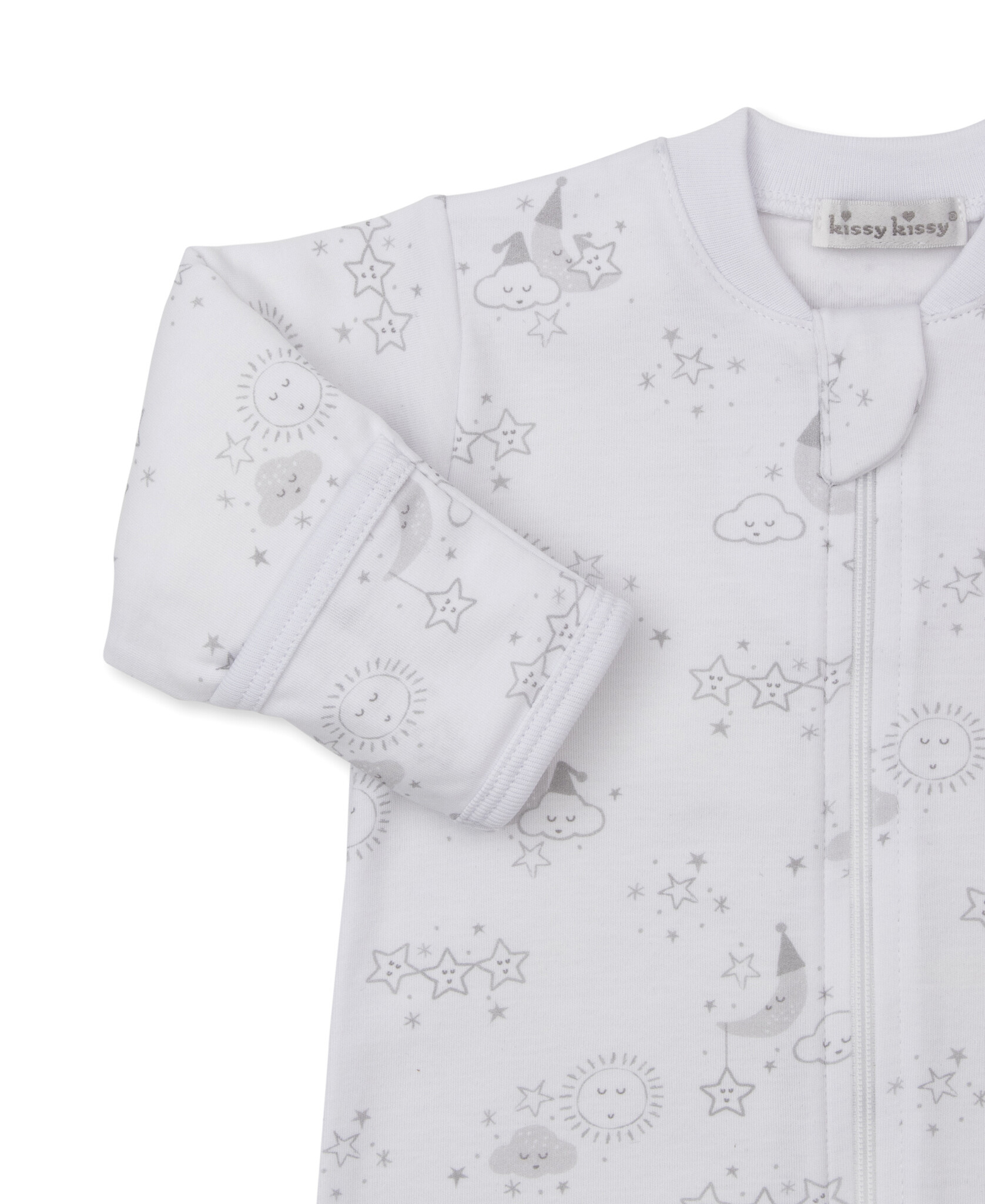 kissy kissy Kissy Kissy Nightfall Zip Footie