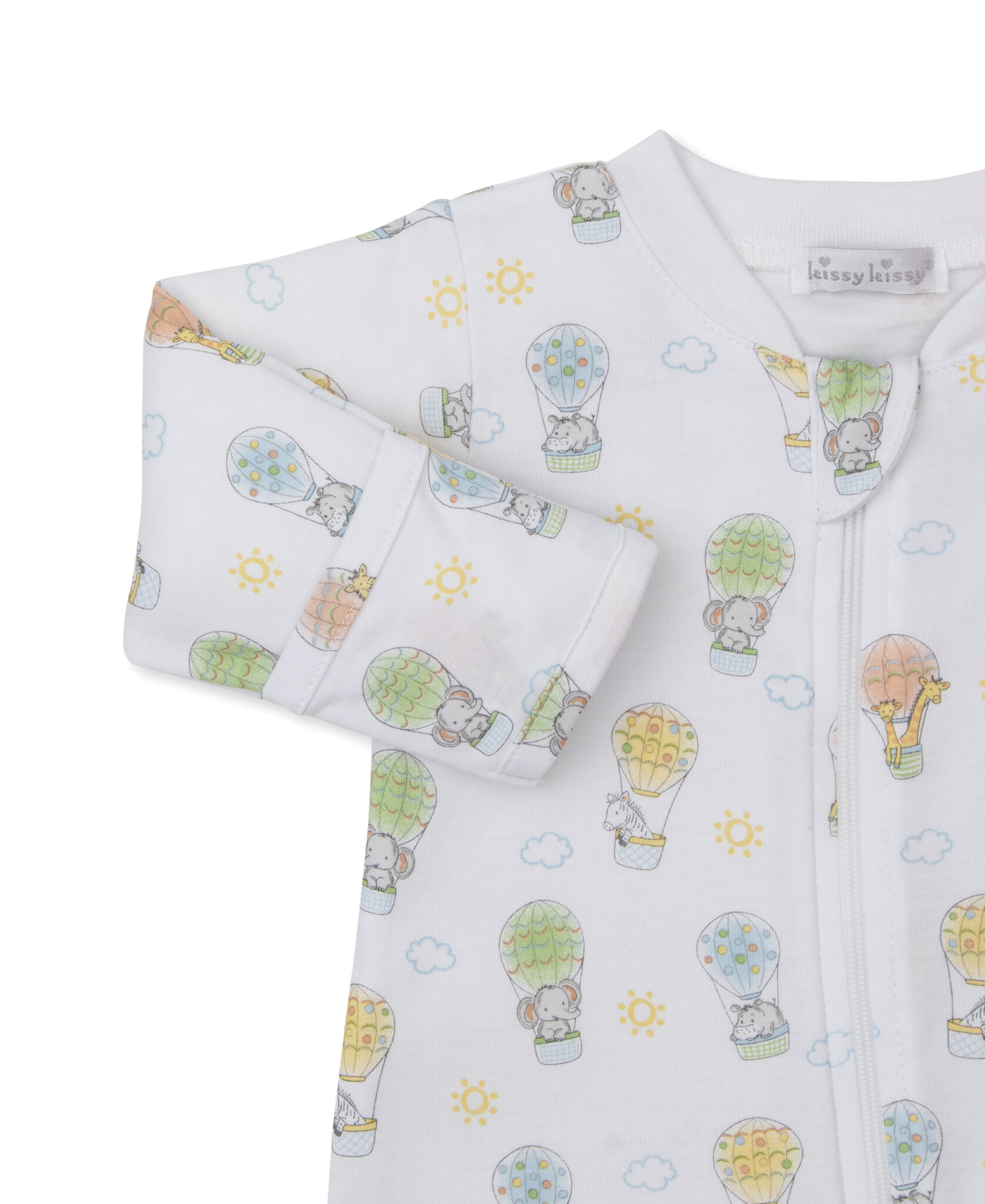 kissy kissy Kissy Kissy Sky-High Adventures Zip Footie