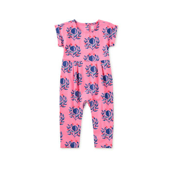 Tea Collection Tea Cuff Sleeve Baby Romper