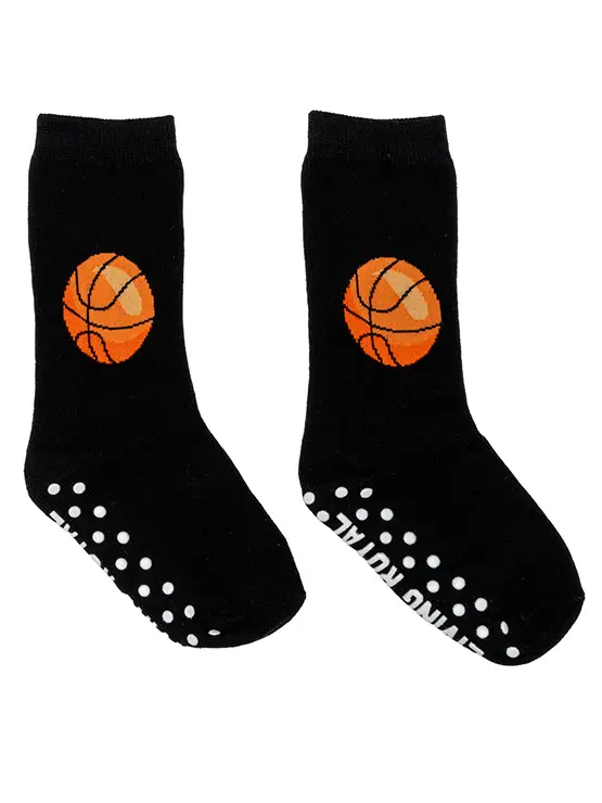 Living Royal 3D Packaged Crew Socks - Basketball - Black