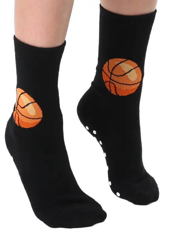 Living Royal 3D Packaged Crew Socks - Basketball - Black