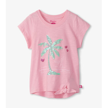 Hatley Hatley Summer Palm Tie Front Tee