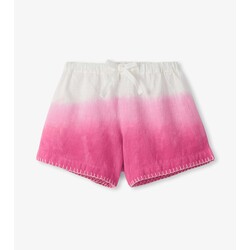 Hatley Hatley Raspberry Dip Dye Woven Easy Shorts