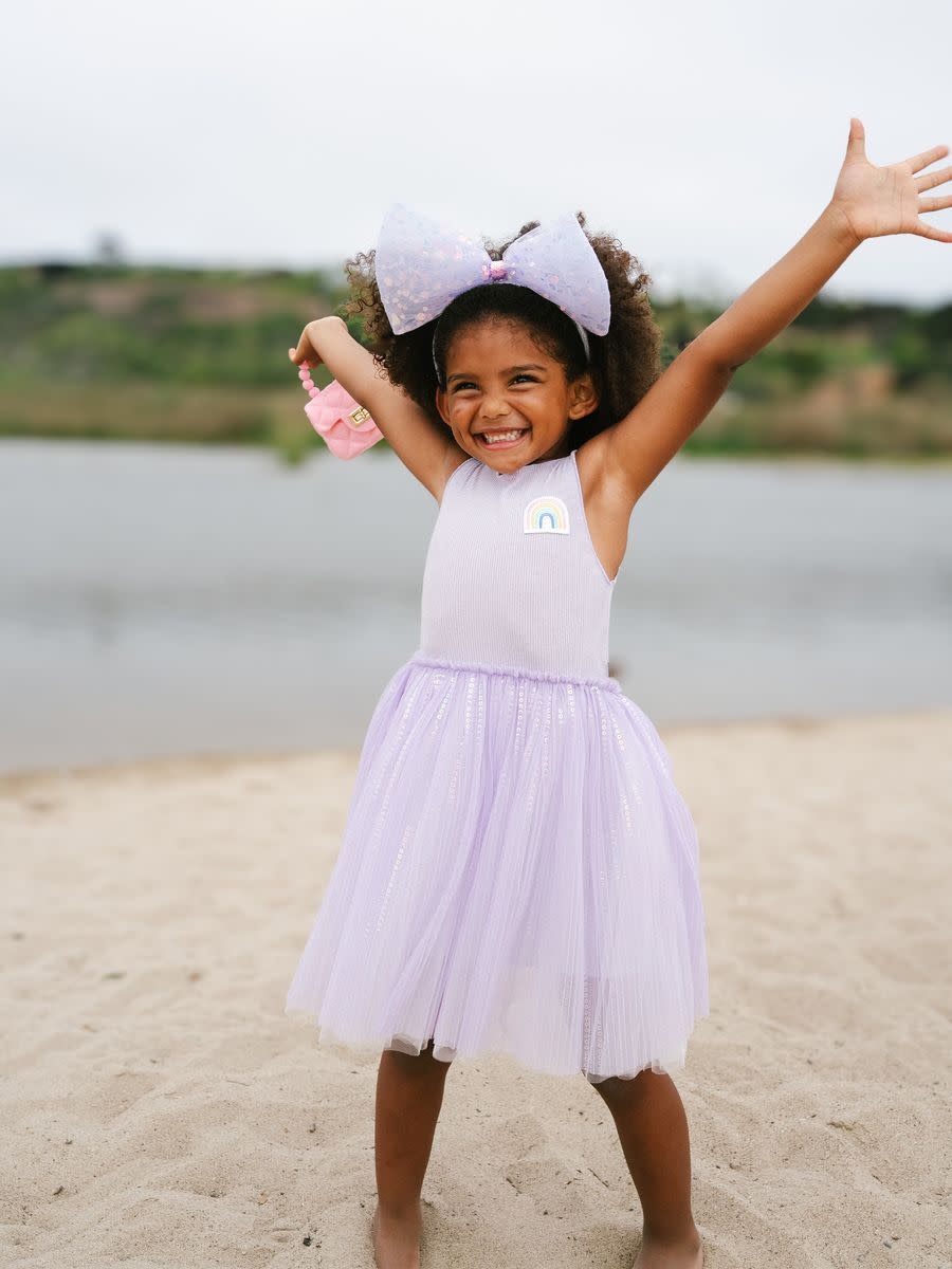 Petite Hailey Petite Hailey Chloe Rainbow Dress