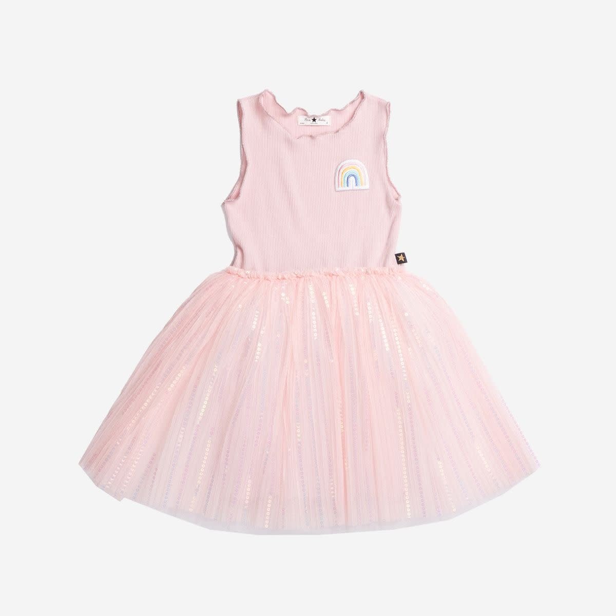 Petite Hailey Petite Hailey Chloe Rainbow Dress