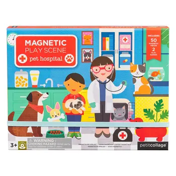 Chronicle Books Pet Hospital Magnetic Play Scene