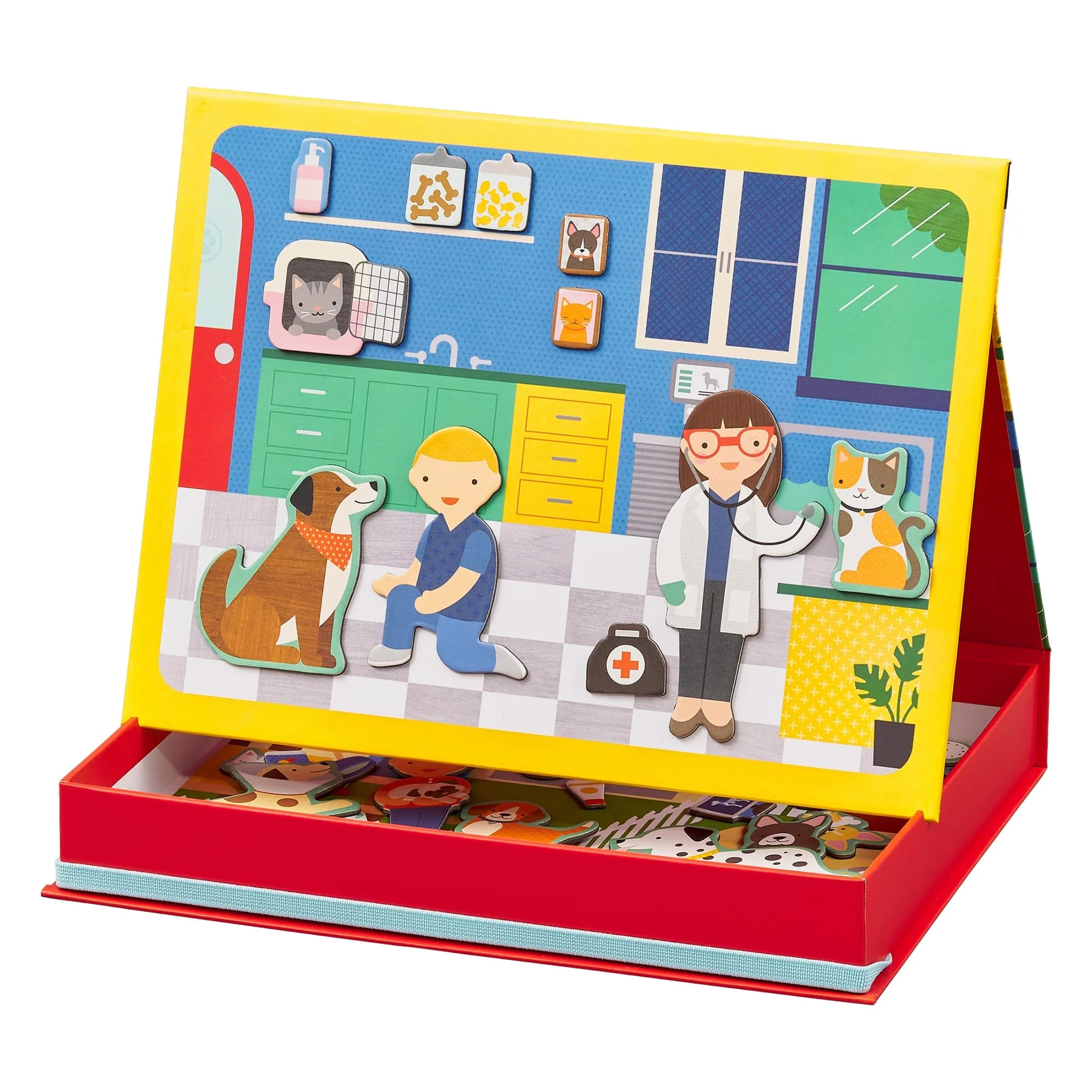 Chronicle Books Pet Hospital Magnetic Play Scene