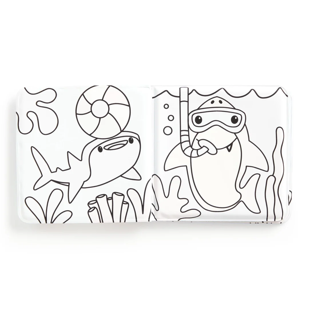 Chronicle Books Shark Splash! Color Magic Color Magic Bath Book