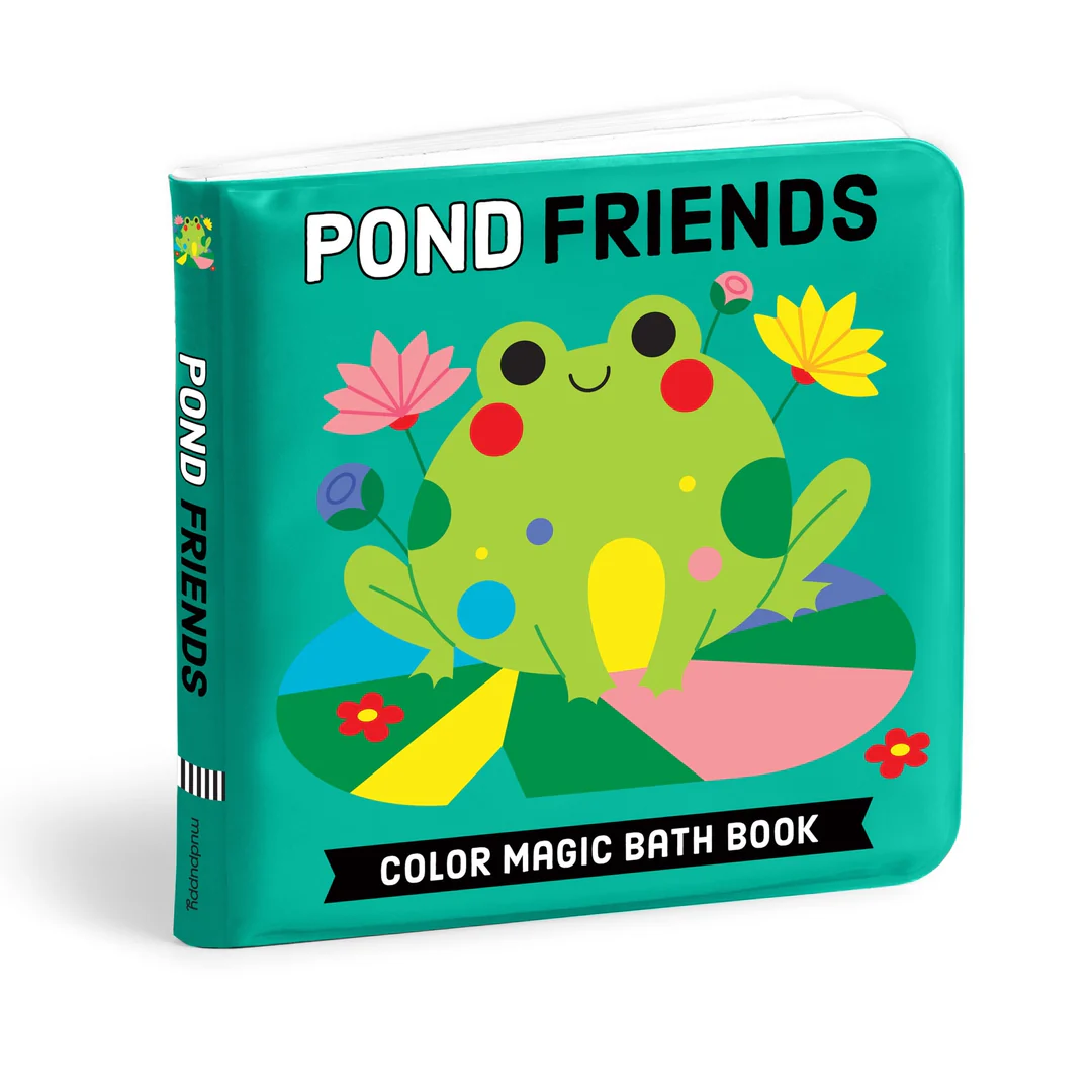 Chronicle Books Pond Friends Color Magic Bath Book