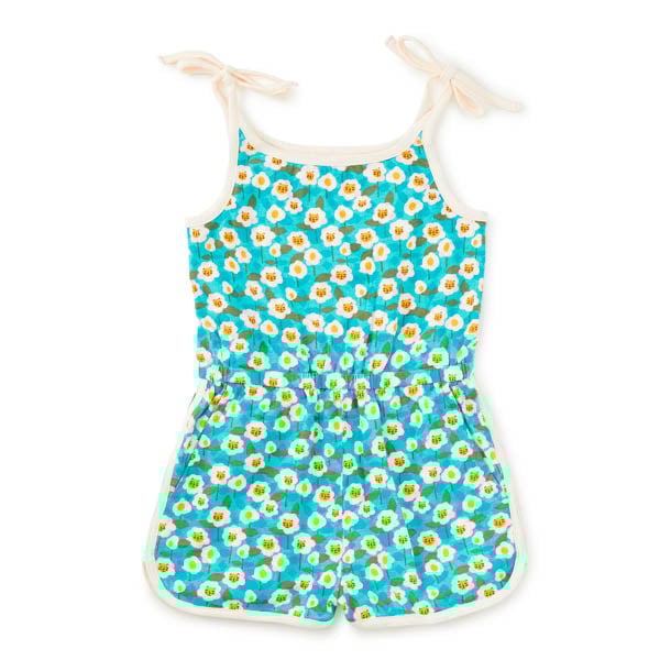 Tea Collection Tea Tie Shoulder Sporty Romper