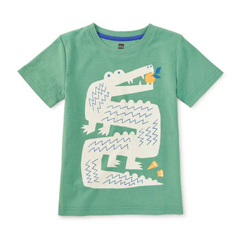 Tea Collection Tea Croc & Citrus Graphic tee