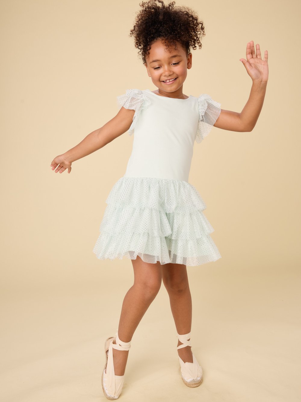 Tea Collection Tea Tiered Tulle Party Dress