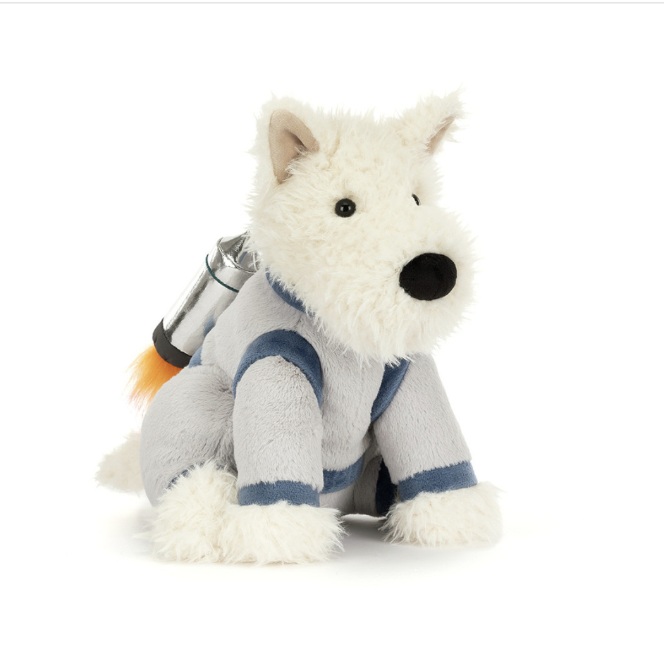 JellyCat Jellycat Munro Scottie Dog Space Outfit