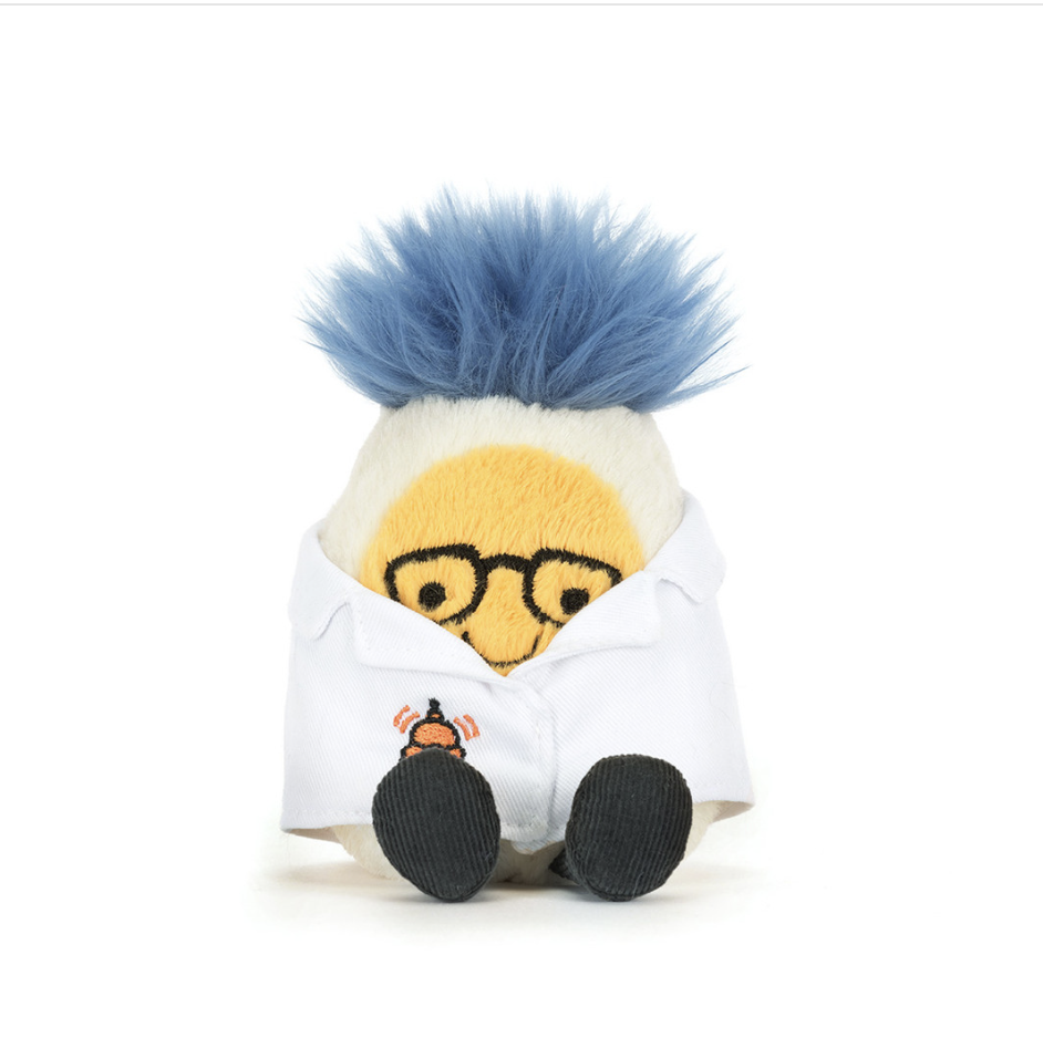JellyCat Jellycat Amuseables Boiled Egg Scientist Outfit