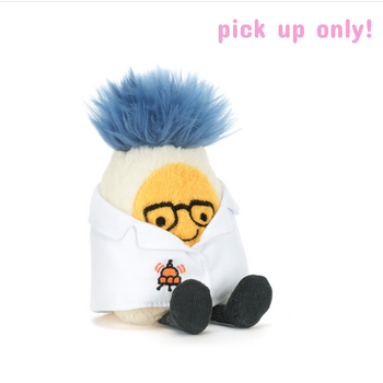 JellyCat Jellycat Amuseables Boiled Egg Scientist Outfit