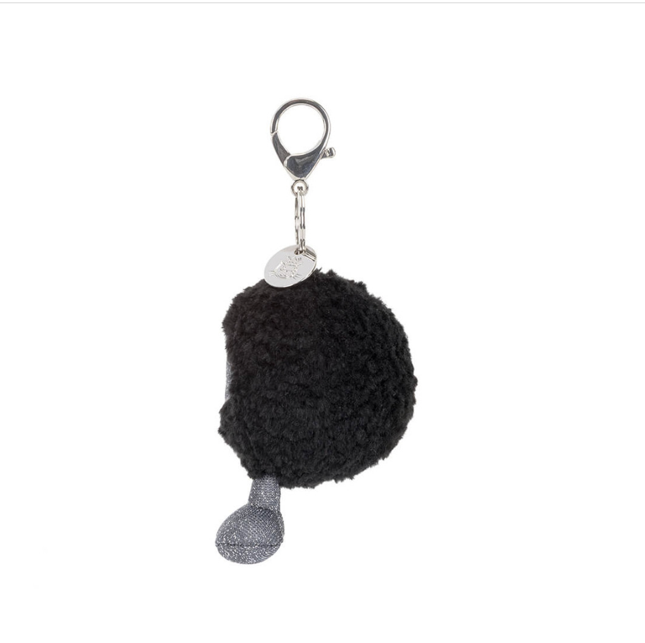JellyCat Jellycat Amuseables Black Hole Bag Charm