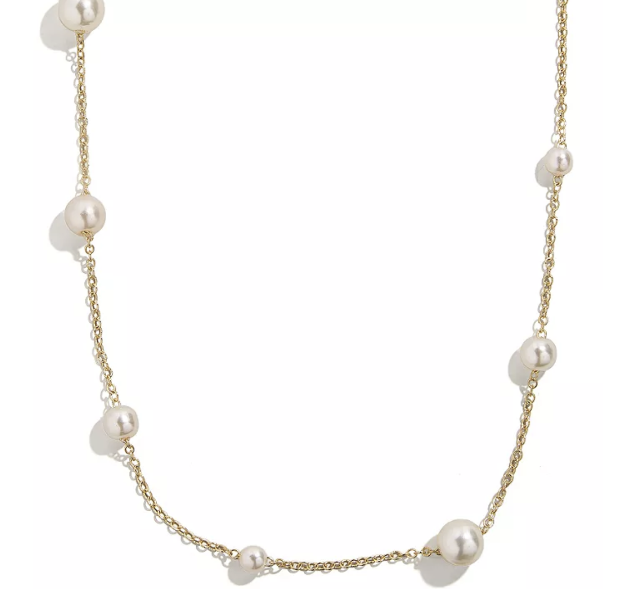 Baublebar Baublebar Match with Mama Pearl Necklace Set Pearl/Gold