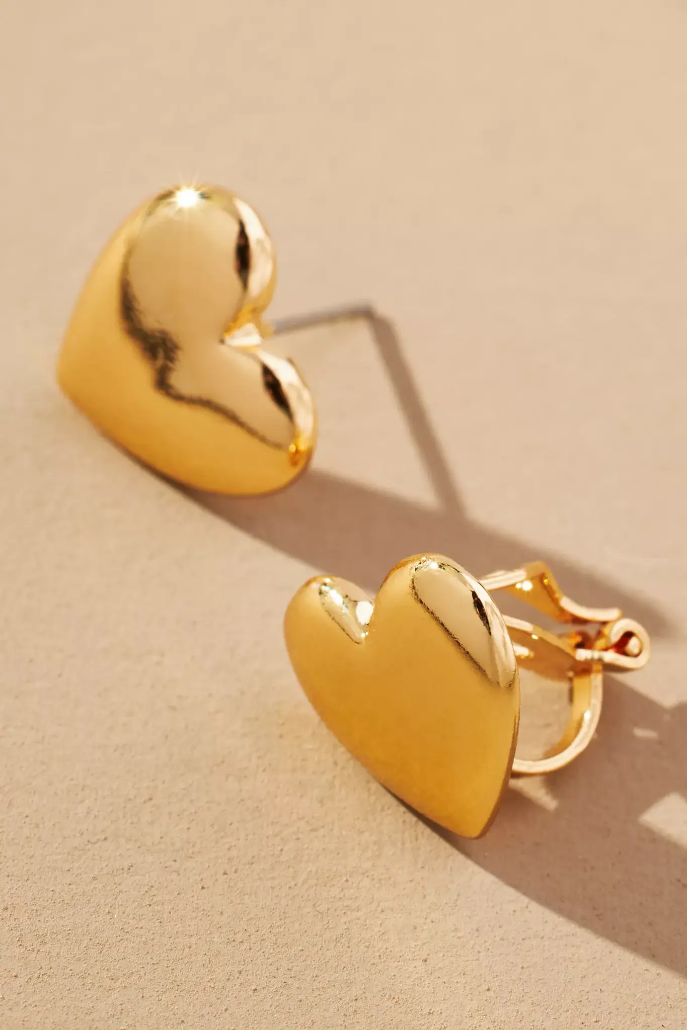 Baublebar Baublebar Match with Mama Heart Earrings Set Gold
