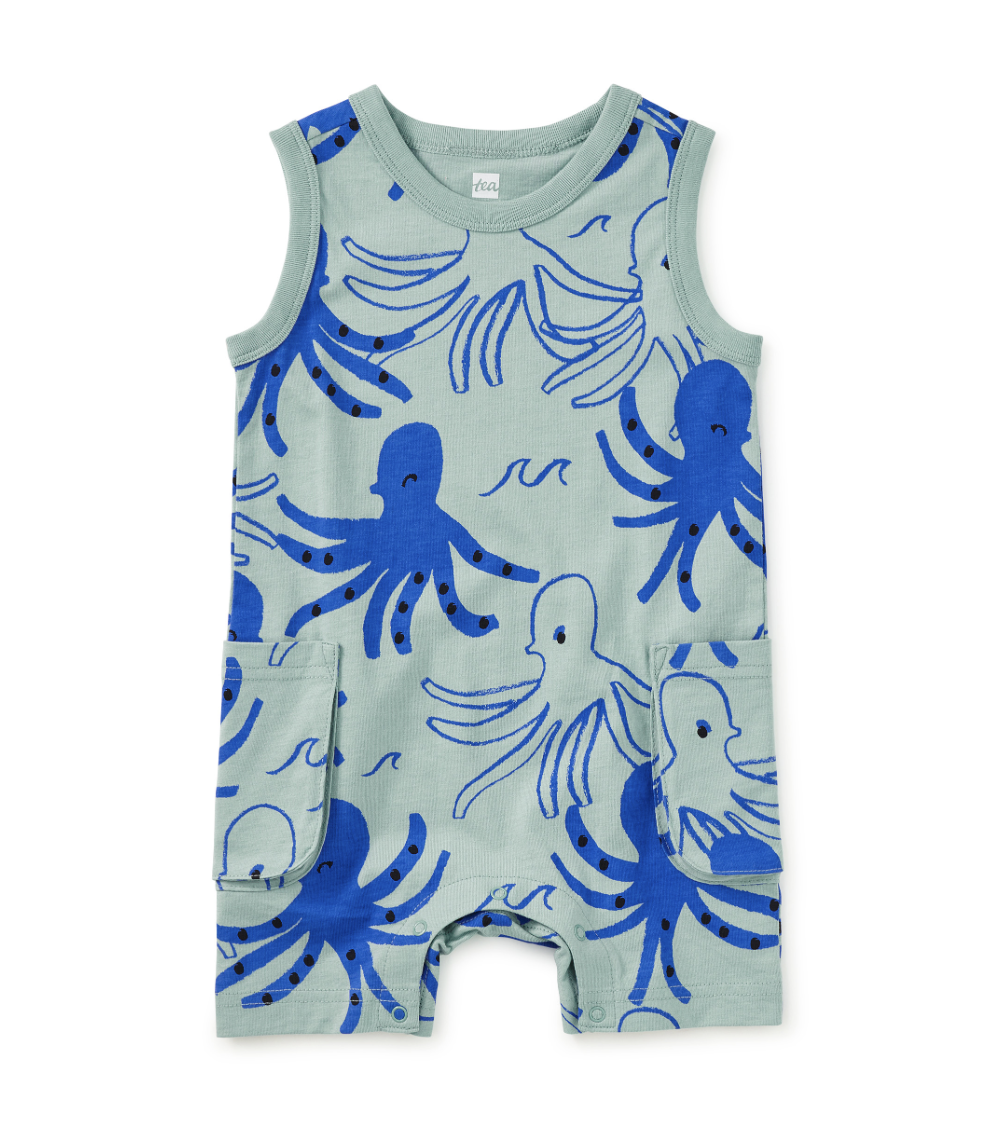 Tea Collection Tea Sleeveless Baby Romper