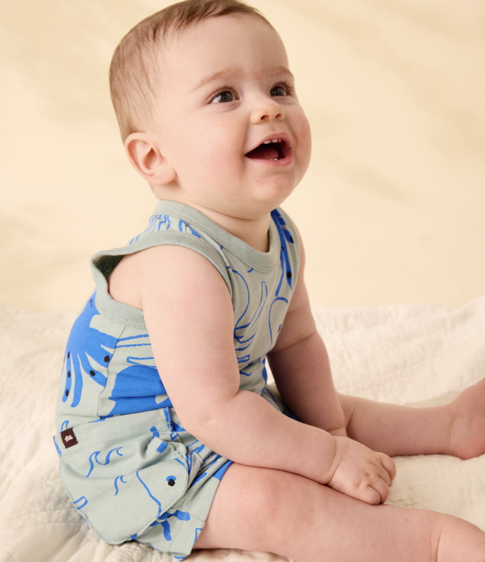 Tea Collection Tea Sleeveless Baby Romper
