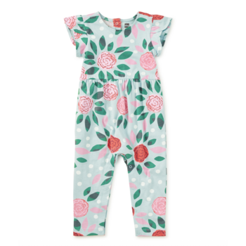 Tea Collection Tea Tulip Sleeve Baby Romper