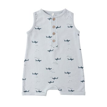 Rylee and Cru Rylee & Cru Sharks Davis Romper