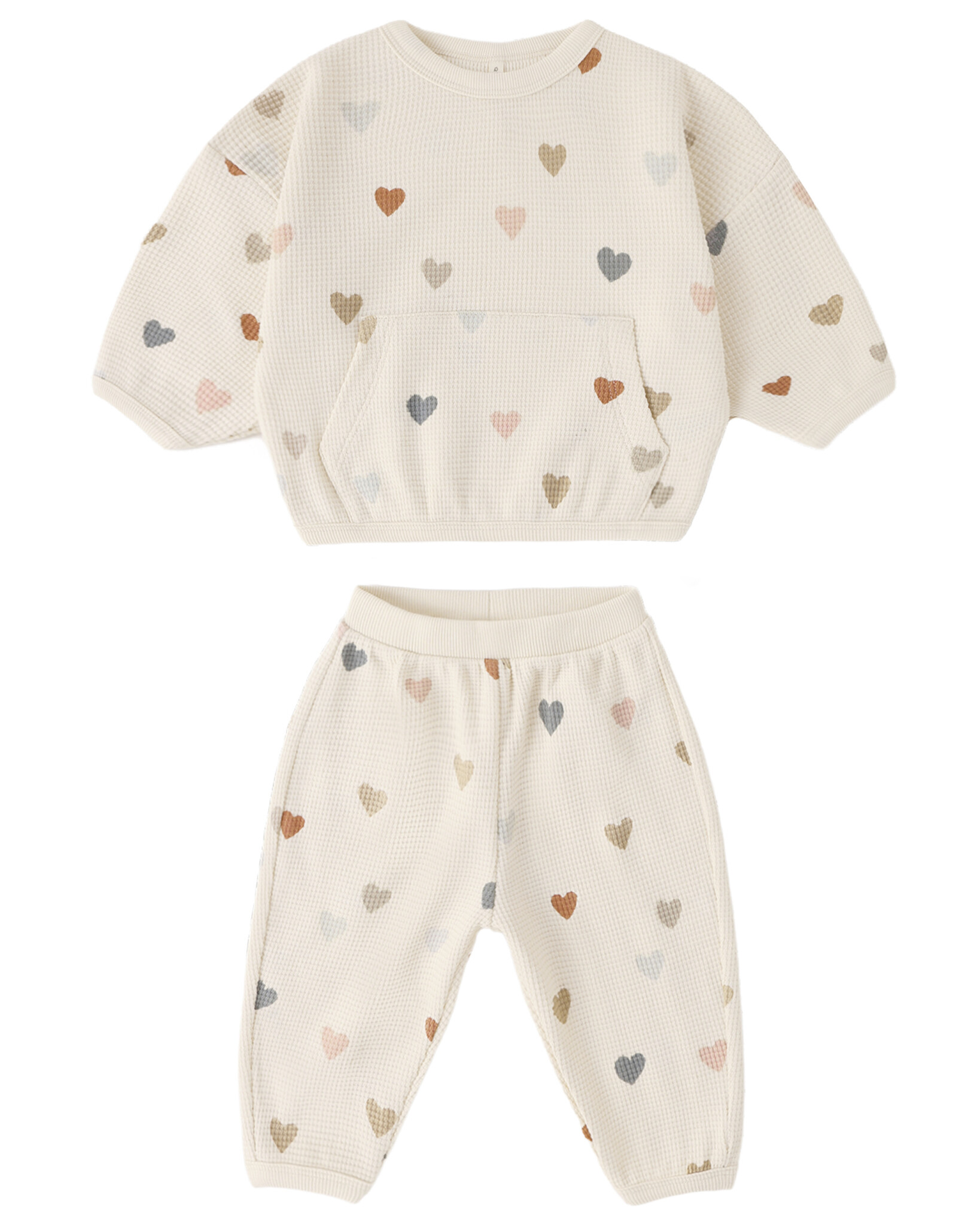 Quincy Mae Quincy Mae Waffle Sweater Set