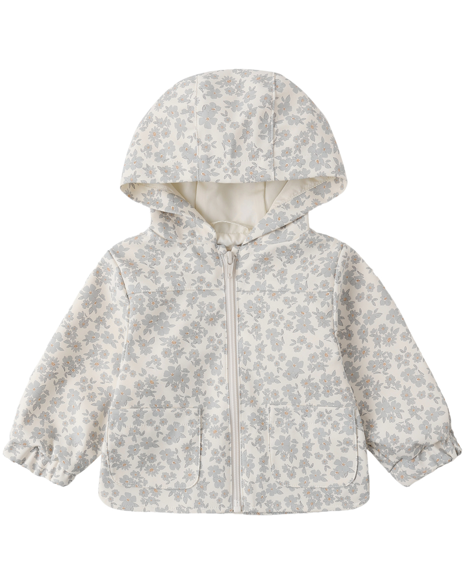 Quincy Mae Quincy Mae Rain Coat Blue Floral