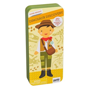 Chronicle Books Dinosaur Discovery Shine Bright Magnetic Play Set